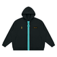 Baliveno Oversized Fleece Chunky-Zip Hoodie