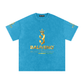 Baliveno Black Unisex Acid Wash Oversize T-Shirt - 250 GSM