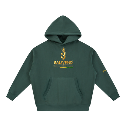 BALIVENO Essential Oversized Boxy-Fit Fleece Hoodie — Studio 01