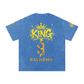 Baliveno Snow Washed Oversized Cotton T Shirt Unisex Comfort Fit