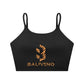 Baliveno Spaghetti Strap Yoga Sports Bra