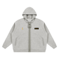 Baliveno Oversized Fleece Chunky-Zip Hoodie