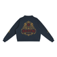 Baliveno Premium Essential Fleece Mock-Neck Crew Sweatshirt