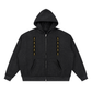 Baliveno Sparkles Full Zip Boxy Hoodie