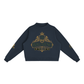 Baliveno Luxurious Essential Fleece Mock-Neck Crew Sweatshirt