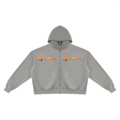 Baliveno Unisex Vintage Wash Fleece Boxy Hoodie