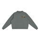 Baliveno Essential Fleece Mock-Neck Crew Sweatshirt