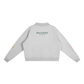 Baliveno Essential Fleece Mock-Neck Crew Sweatshirt
