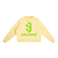 Baliveno Essential Fleece Mock Neck Crew Sweatshirt For Women