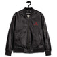 Leather Bomber JacketLeather Bomber JacketElevate your wardrobe with timeless style and sophistication with our Leather Bomber Jacket. Crafted from high-quality 100% PU leather, this classic piece is a must-[Bal]