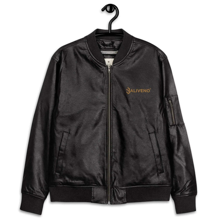 Baliveno LeatherBaliveno Leather Bomber JacketIf there’s an item that never goes out of style, it’s a leather jacket. Made of 100% PU leather, this classic piece will complement casual, chic, or sporty outfits.
[Bal]