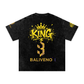 Baliveno Snow Washed Oversized Cotton T Shirt Unisex Comfort Fit