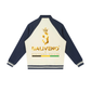 Baliveno Contrast Raglan Sleeve Baseball Jacket
