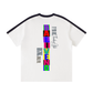 Baliveno Unisex Colorblock Striped T Shirt Cotton Blend