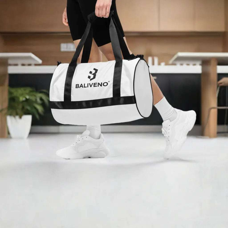 All-over Print Gym BagAll-over print gym bagPump up your workout style with the All-Over Print Gym Bag. This 100% polyester duffel features a bold, eye-catching allover print design that will turn heads at the[Bal]