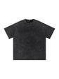 Baliveno Black Unisex Acid Wash Oversize T-Shirt - 250 GSM
