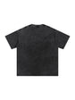 Baliveno Black Unisex Acid Wash Oversize T-Shirt - 250 GSM
