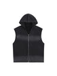 Vintage Washed Zip-Up Hooded Tank Top