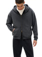Baliveno Zip-Through Boxy Fleece Hoodie
