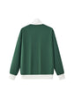 Contrast Side Stripe Fleece Track Jacket