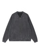Baliveno Vintage Washed Fleece Baseball Jacket