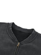 Baliveno Vintage Washed Fleece Baseball Jacket