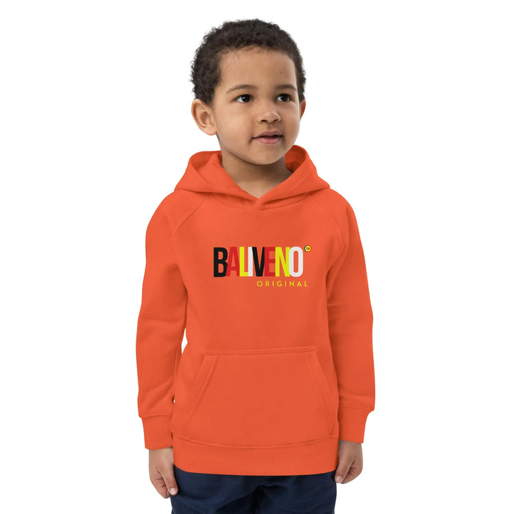 Baliveno Kids Organic Cotton Printed HoodieBaliveno Kids Organic Cotton Printed HoodieLooking for a comfy hoodie for your little one? This premium quality kids eco hoodie has a front pouch pocket, ribbed cuffs, and a lined hood for additional warmth. [Bal]