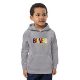 Baliveno Kids Organic Cotton Printed HoodieBaliveno Kids Organic Cotton Printed HoodieLooking for a comfy hoodie for your little one? This premium quality kids eco hoodie has a front pouch pocket, ribbed cuffs, and a lined hood for additional warmth. [Bal]