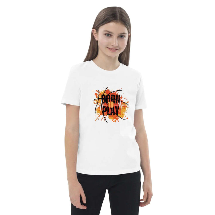 Born To PlayBorn To Play Kids T-ShirtGet your little ones ready for fun in the ultra-soft Born To Play 100% Organic Cotton Kids Graphic Tee. This comfy crewneck t-shirt features an adorable "Born To Pla[Bal]