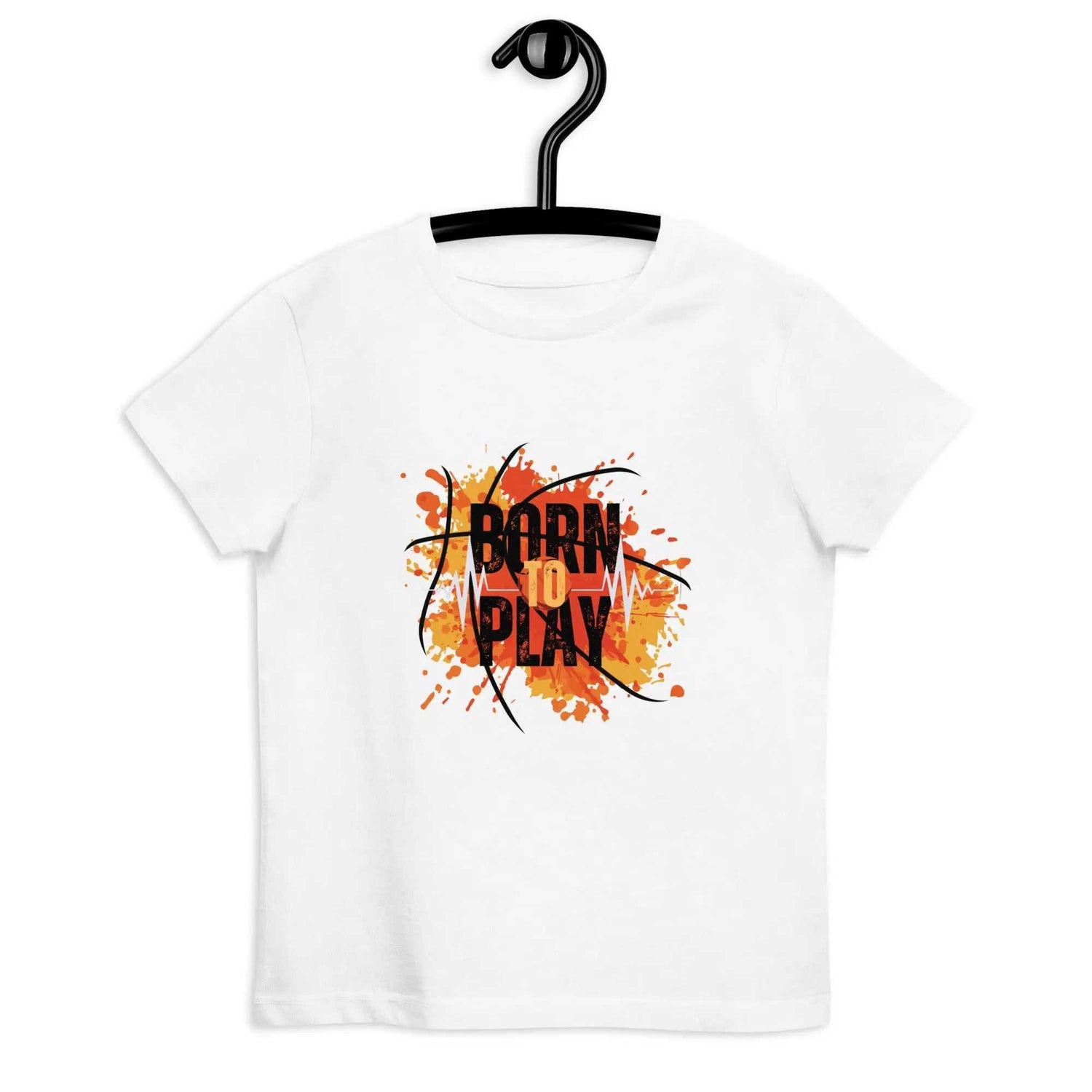 Born To PlayBorn To Play Kids T-ShirtGet your little ones ready for fun in the ultra-soft Born To Play 100% Organic Cotton Kids Graphic Tee. This comfy crewneck t-shirt features an adorable "Born To Pla[Bal]