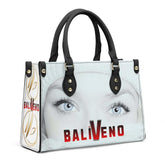 Baliveno Luxury leather HandbagBaliveno Luxury leather HandbagCrafted with quality vegan PU leather, this printed tote boasts a structured silhouette with dual top handles for a balanced, hands-free carry. A top zipper closure [Bal]