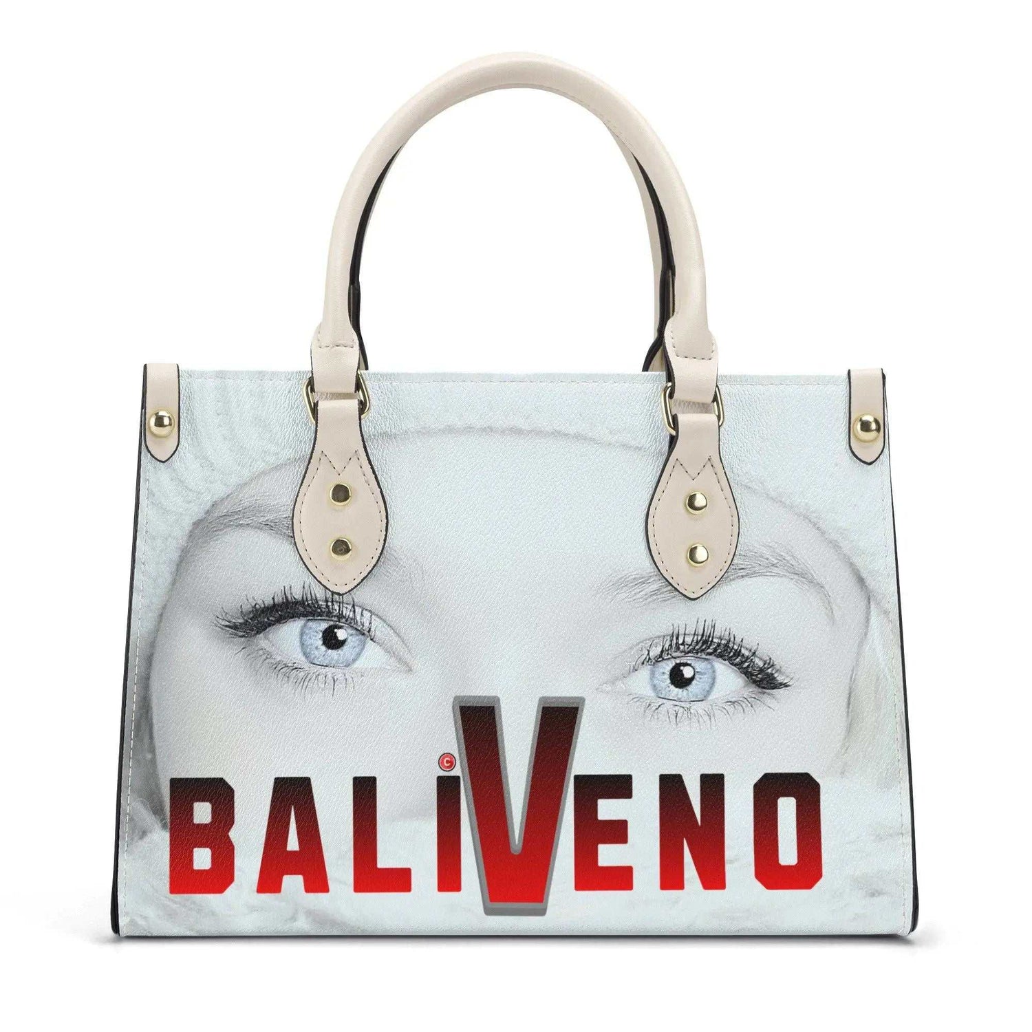 Baliveno Luxury leather HandbagBaliveno Luxury leather HandbagCrafted with quality vegan PU leather, this printed tote boasts a structured silhouette with dual top handles for a balanced, hands-free carry. A top zipper closure [Bal]