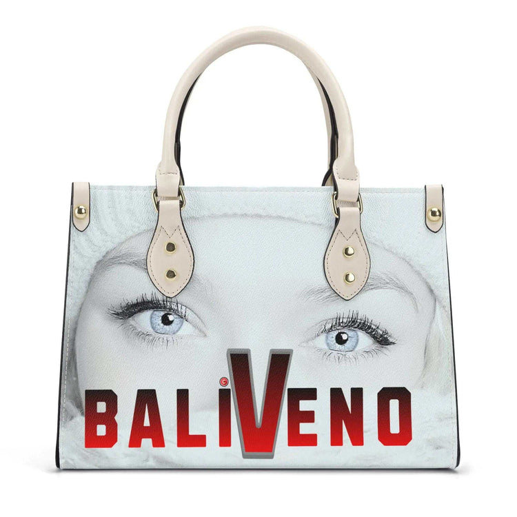 Baliveno Luxury leather HandbagBaliveno Luxury leather HandbagCrafted with quality vegan PU leather, this printed tote boasts a structured silhouette with dual top handles for a balanced, hands-free carry. A top zipper closure [Bal]