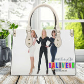 Baliveno Luxury leather HandbagBaliveno Luxury leather HandbagCrafted with quality vegan PU leather, this printed tote boasts a structured silhouette with dual top handles for a balanced, hands-free carry. A top zipper closure [Bal]