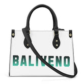 Baliveno Luxury leather Handbag With Shoulder Strap.Baliveno Luxury leather Handbag With Shoulder Strap.Crafted with quality vegan PU leather, this printed tote boasts a structured silhouette with dual top handles for a balanced, hands-free carry. A top zipper closure [Bal]