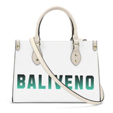 Baliveno Luxury leather Handbag With Shoulder Strap.Baliveno Luxury leather Handbag With Shoulder Strap.Crafted with quality vegan PU leather, this printed tote boasts a structured silhouette with dual top handles for a balanced, hands-free carry. A top zipper closure [Bal]