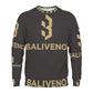 Baliveno MensBaliveno Mens All Over Print Crew Neck SweatshirtMake a bold statement in the stylish Baliveno Men&