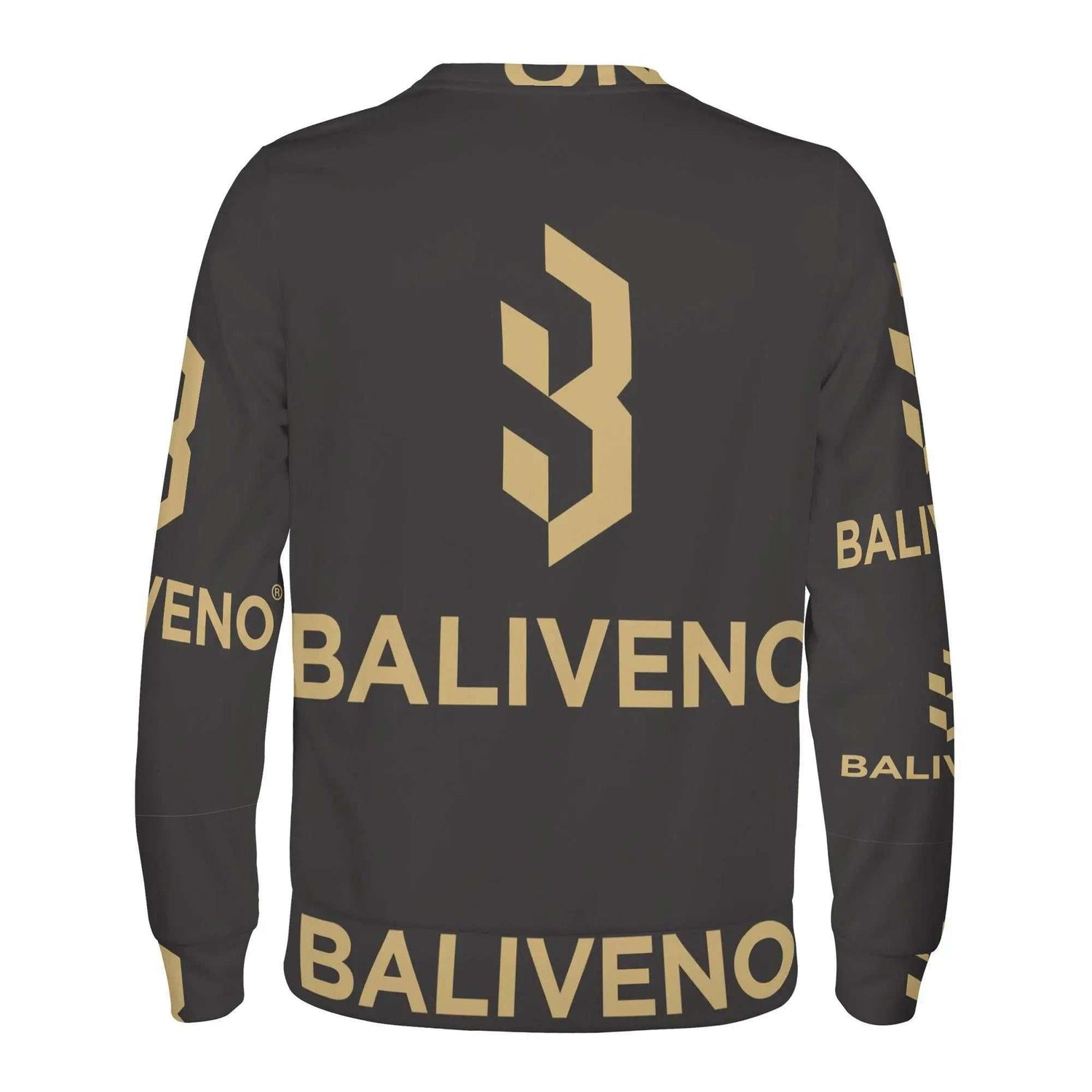 Baliveno MensBaliveno Mens All Over Print Crew Neck SweatshirtMake a bold statement in the stylish Baliveno Men&