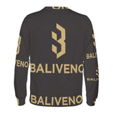 Baliveno MensBaliveno Mens All Over Print Crew Neck SweatshirtMake a bold statement in the stylish Baliveno Men&