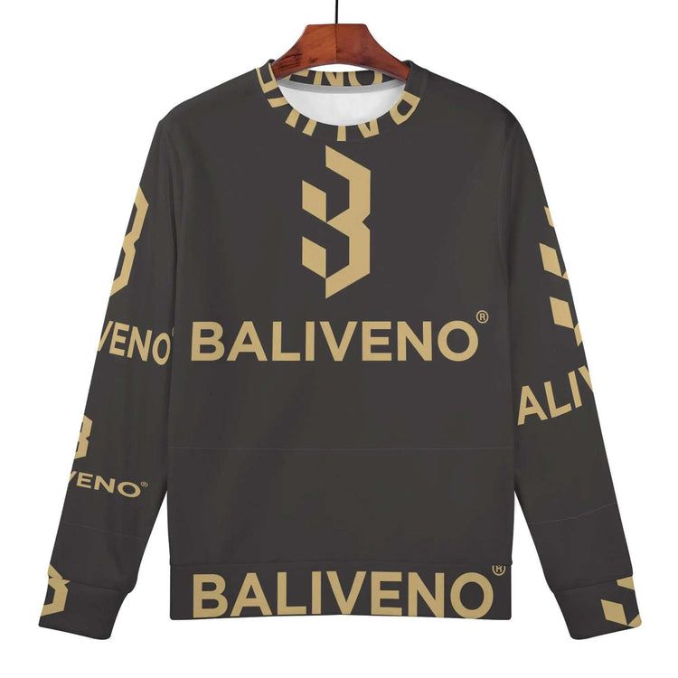Baliveno MensBaliveno Mens All Over Print Crew Neck SweatshirtMake a bold statement in the stylish Baliveno Men&