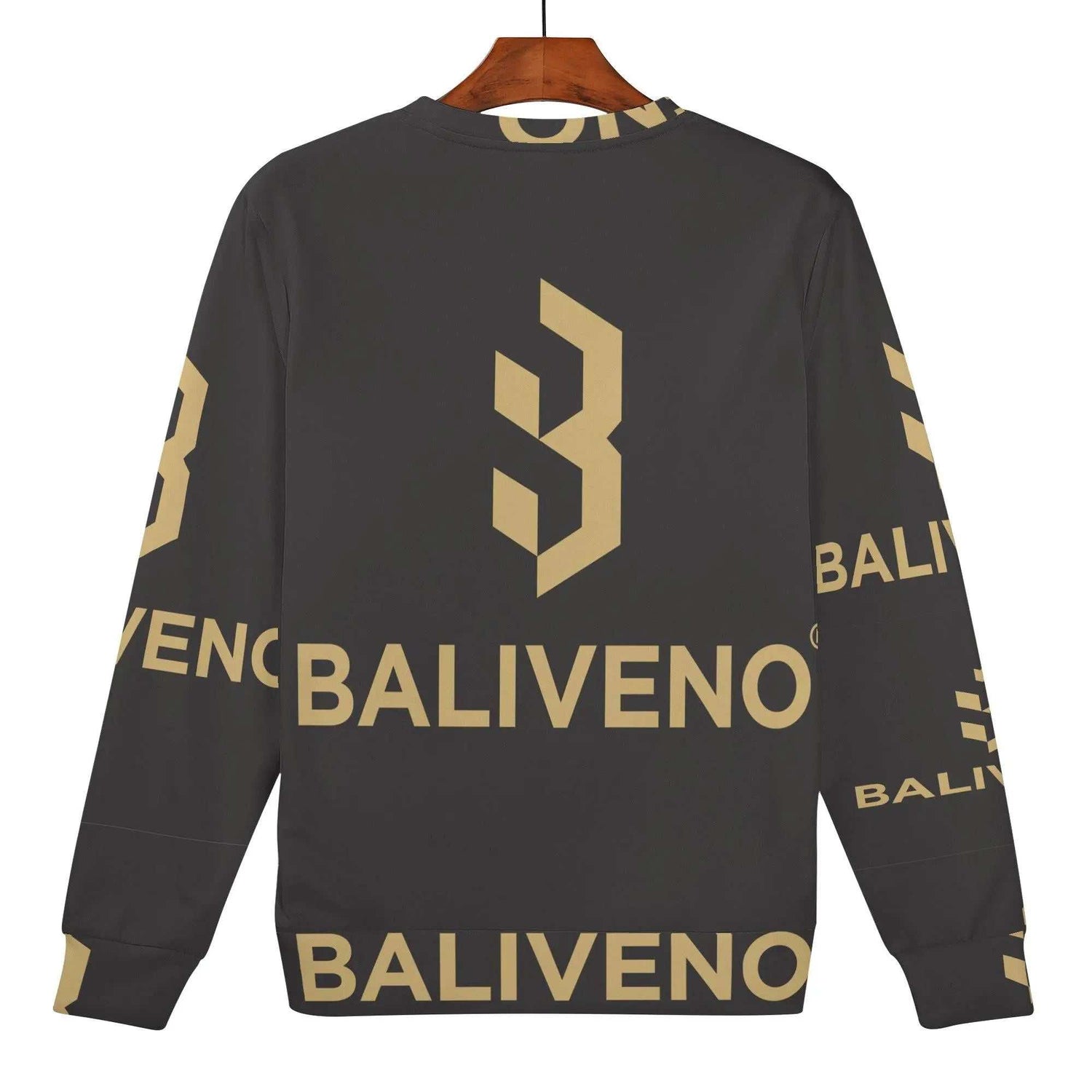 Baliveno MensBaliveno Mens All Over Print Crew Neck SweatshirtMake a bold statement in the stylish Baliveno Men&