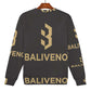 Baliveno MensBaliveno Mens All Over Print Crew Neck SweatshirtMake a bold statement in the stylish Baliveno Men&