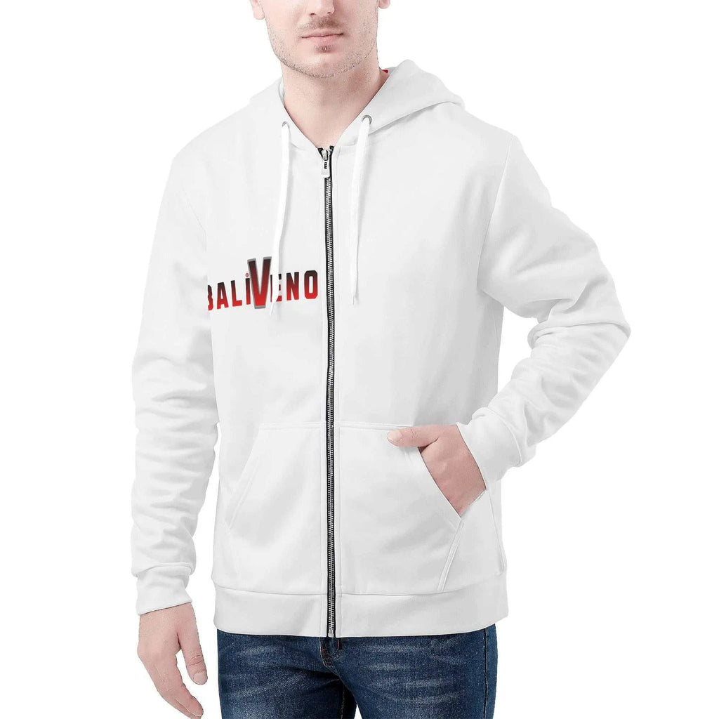 Mens All Over PrintMens All Over Print Classic Zip HoodieElevate your wardrobe with our Men's All Over Print Classic Zip Hoodie, crafted for both style and comfort. Made from high-quality polyester material, this hoodie en[Bal]