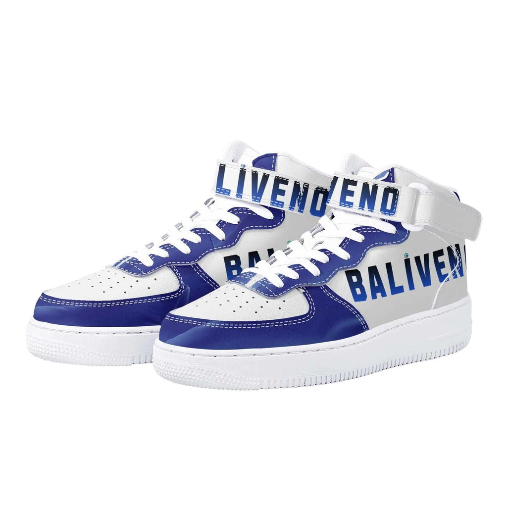 Baliveno Mens luxury High Top Leather SneakersBaliveno Mens luxury High Top Leather SneakersIndulge in luxury and style with our Baliveno Men's Luxury High Top Leather Sneakers - the epitome of sophistication and craftsmanship.
Featuring custom all-over pri[Bal]