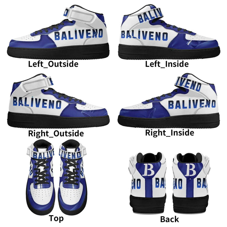 Baliveno Mens luxury High Top Leather SneakersBaliveno Mens luxury High Top Leather SneakersIndulge in luxury and style with our Baliveno Men&