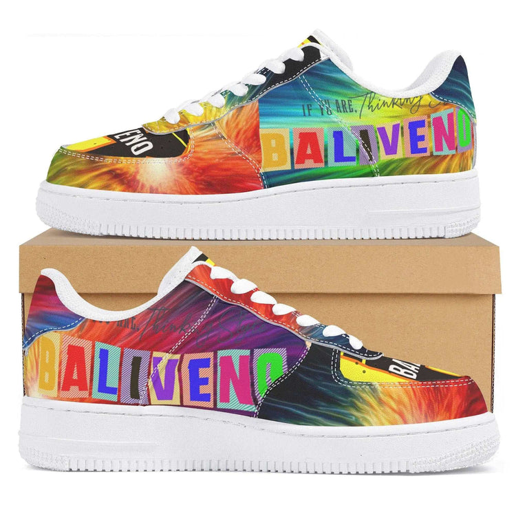 Low Top LeatherBaliveno Unisex Low Top Leather sports Shoes* Wear-resistant rubber soles for white lop top air force shoes* Microfiber leather upper with EVA padded insoles breathability* Round toe and woven lace ups for a f[Bal]