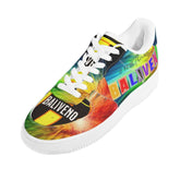 Low Top LeatherBaliveno Unisex Low Top Leather sports Shoes* Wear-resistant rubber soles for white lop top air force shoes* Microfiber leather upper with EVA padded insoles breathability* Round toe and woven lace ups for a f[Bal]