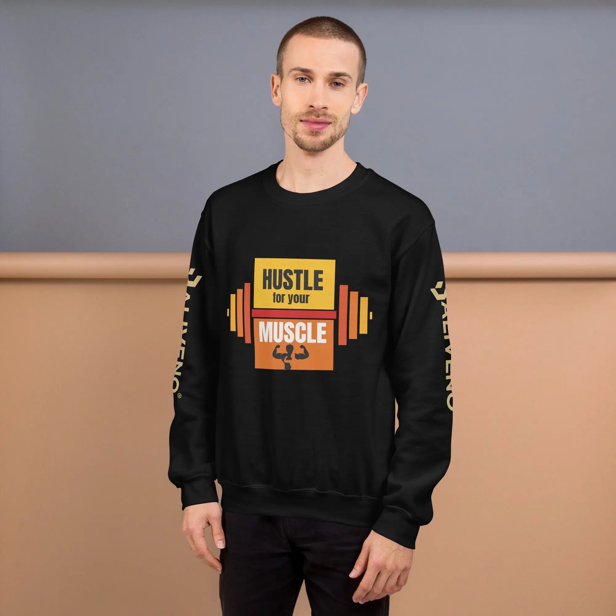 Hustle For Your Muscle Sweatshirt - BALIVENO