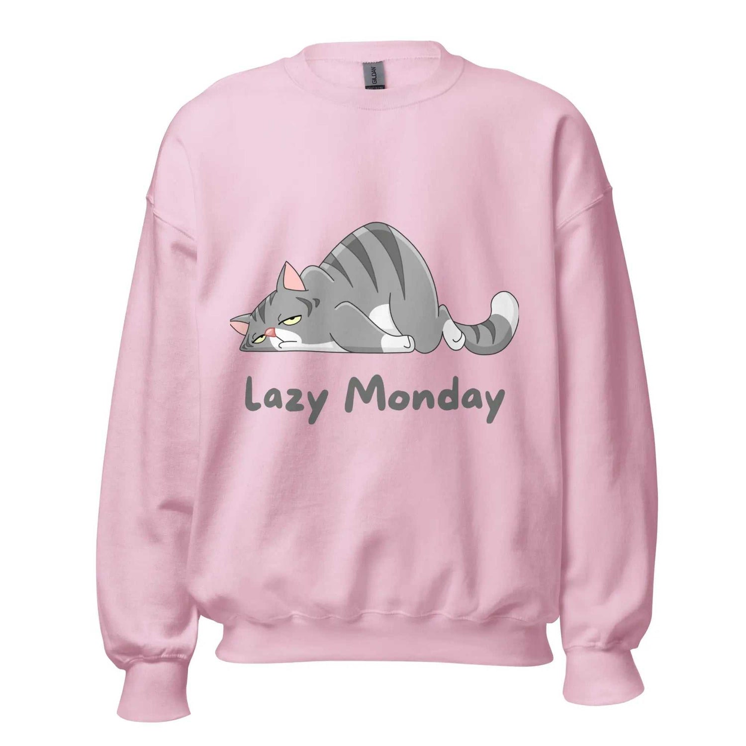 Lazy Monday SweatshirtLazy Monday SweatshirtEmbrace the comfort and warmth of our Lazy Monday Sweatshirt, the perfect companion for those cozy, relaxed days. Crafted to keep you snug and stylish during the col[Bal]