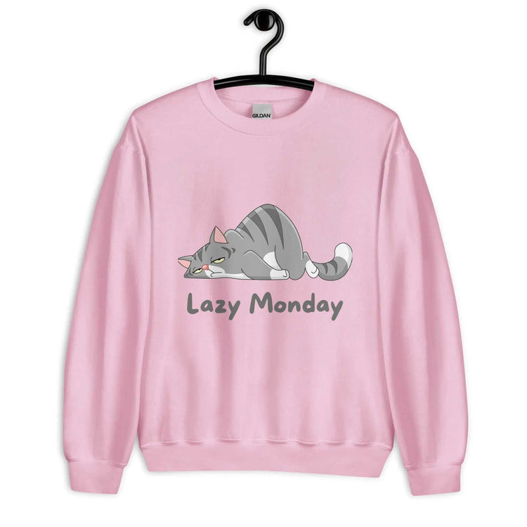 Lazy Monday SweatshirtLazy Monday SweatshirtEmbrace the comfort and warmth of our Lazy Monday Sweatshirt, the perfect companion for those cozy, relaxed days. Crafted to keep you snug and stylish during the col[Bal]